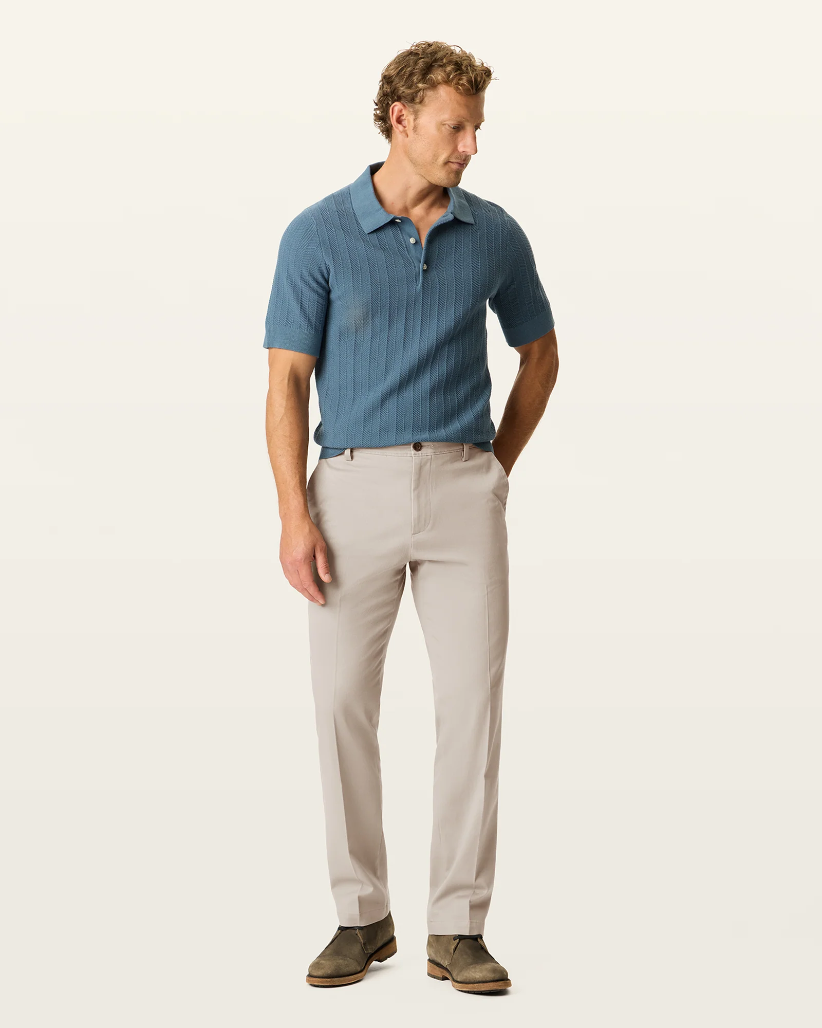 Easy Khakis. Straight Fit