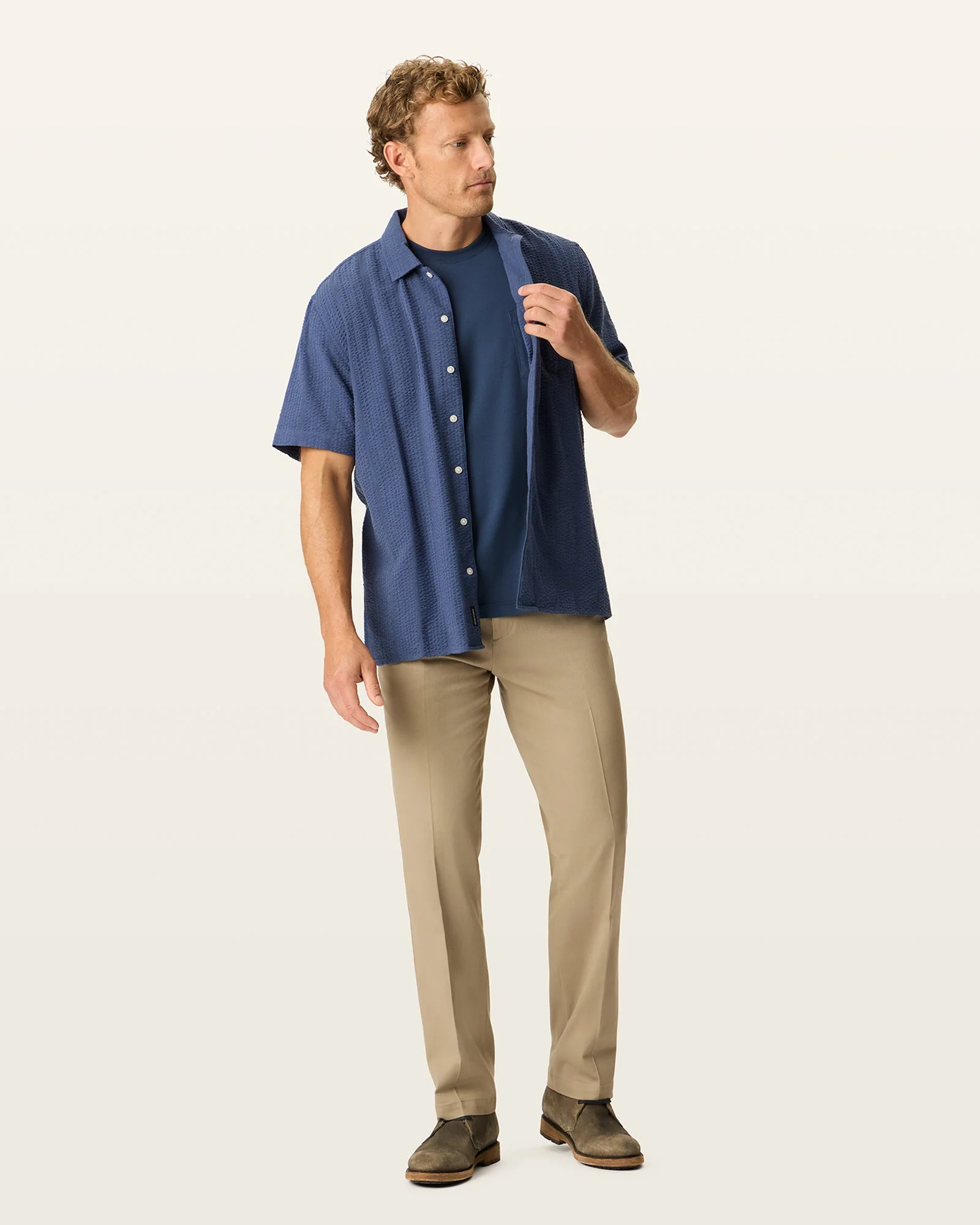 Easy Khakis. Straight Fit