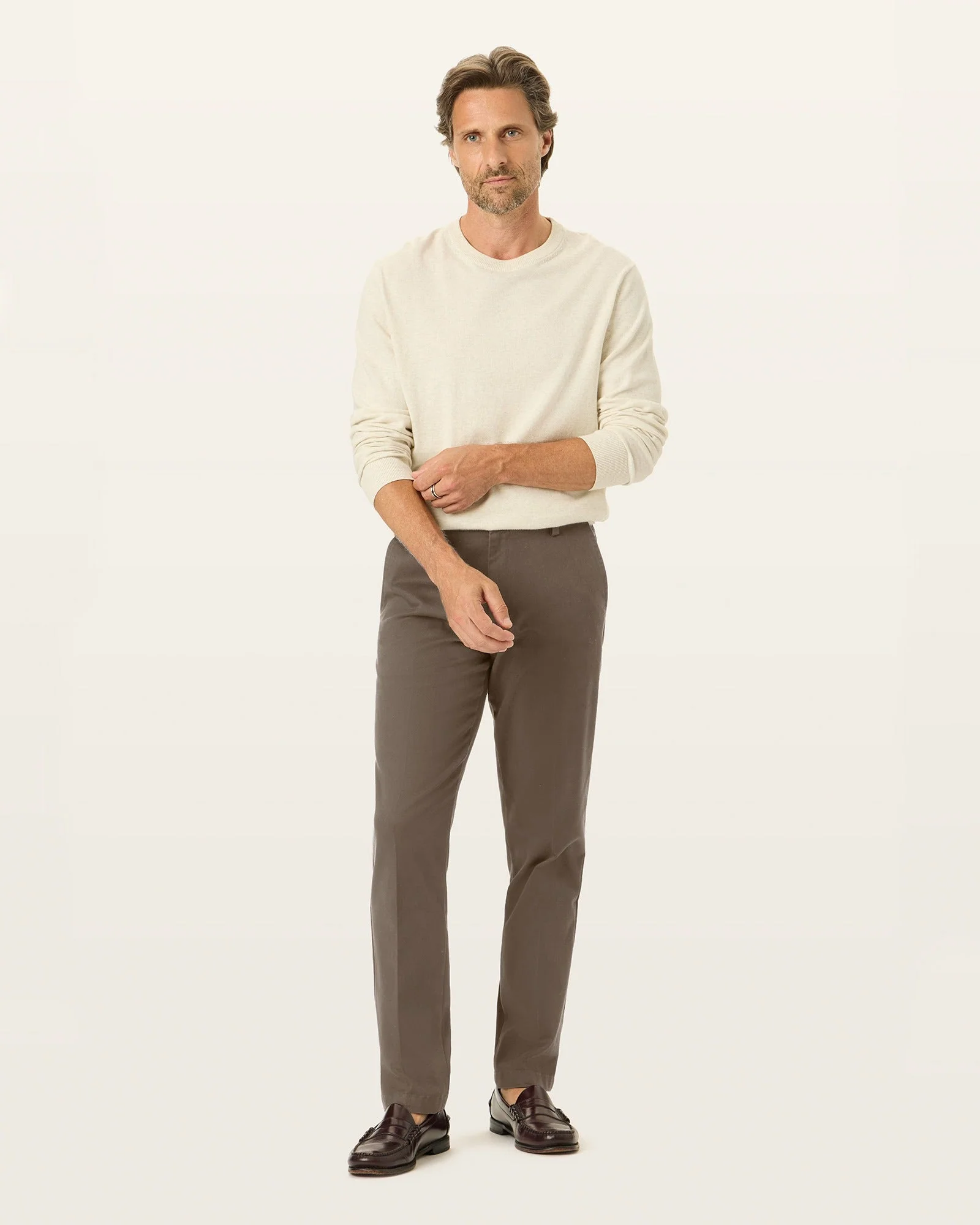 Easy Khakis. Straight Fit
