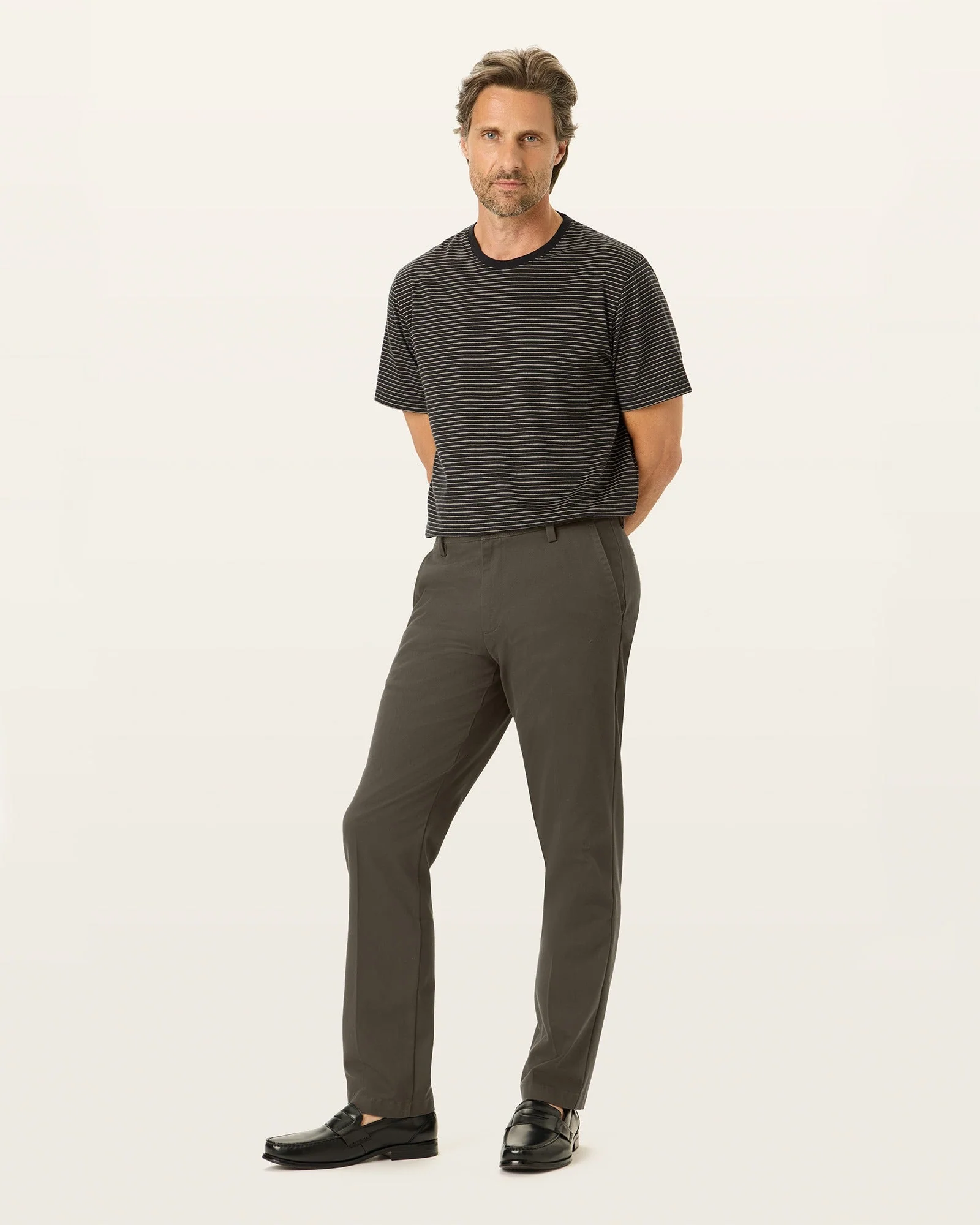 Easy Khakis. Straight Fit