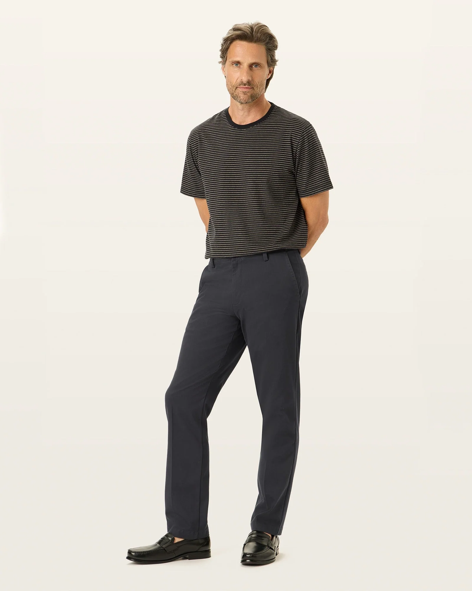 Easy Khakis. Straight Fit