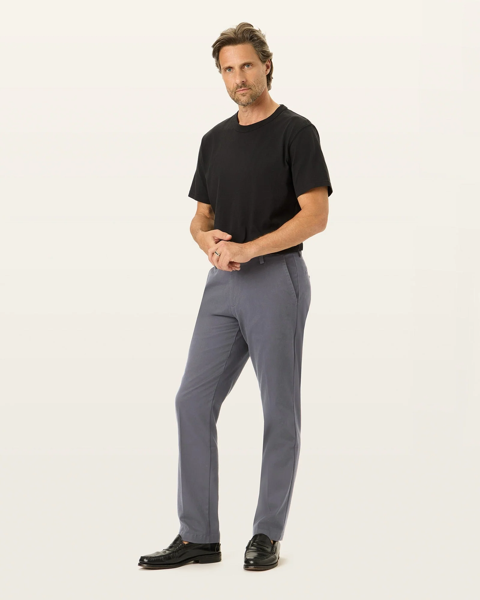 Easy Khakis. Straight Fit