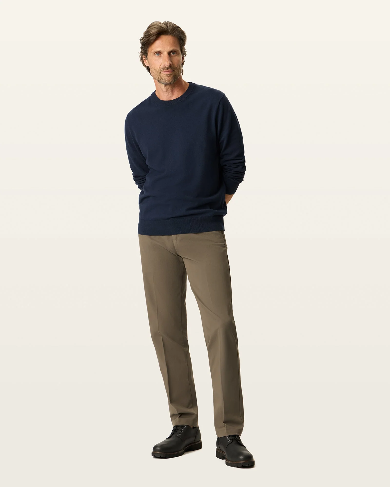 Workday Khakis. Straight Fit