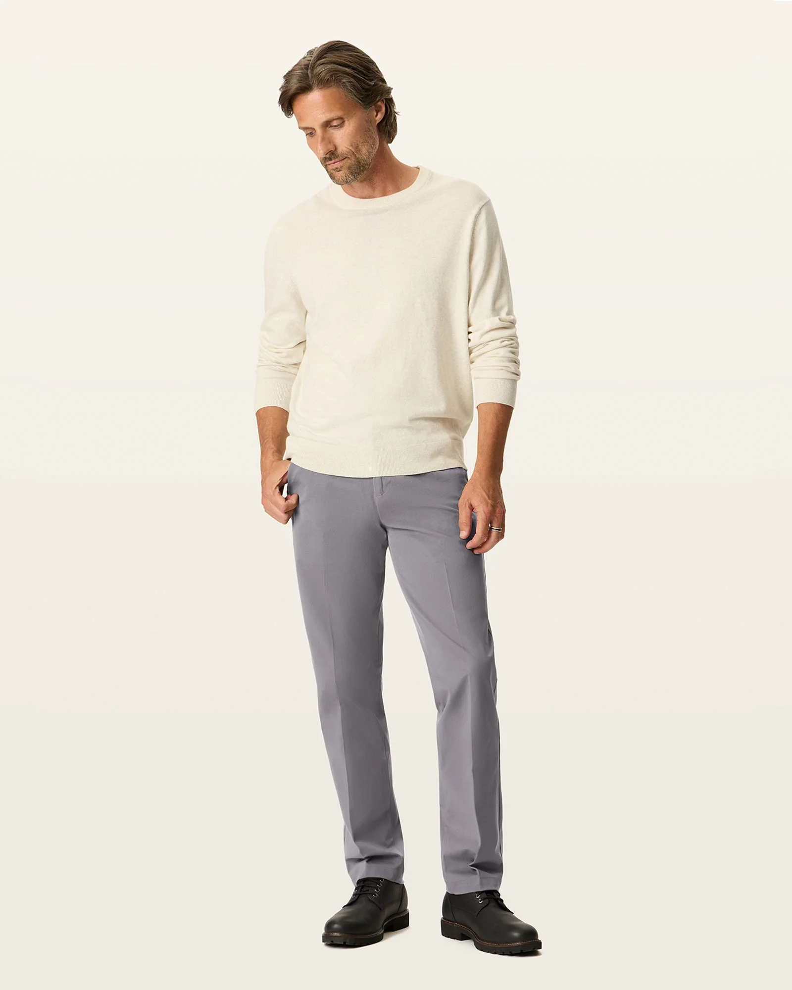 Workday Khakis. Straight Fit