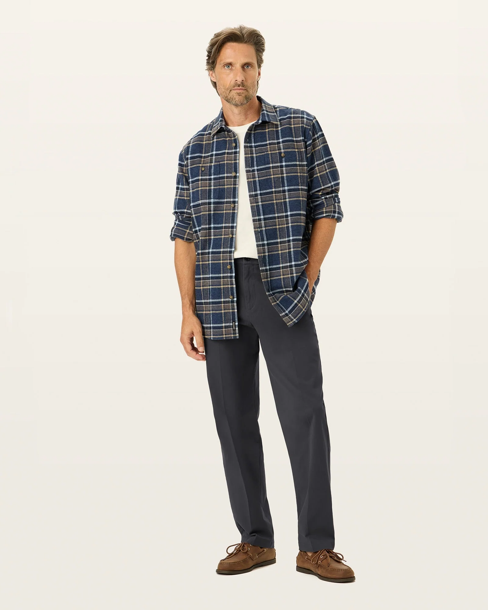 Workday Khakis. Classic Fit