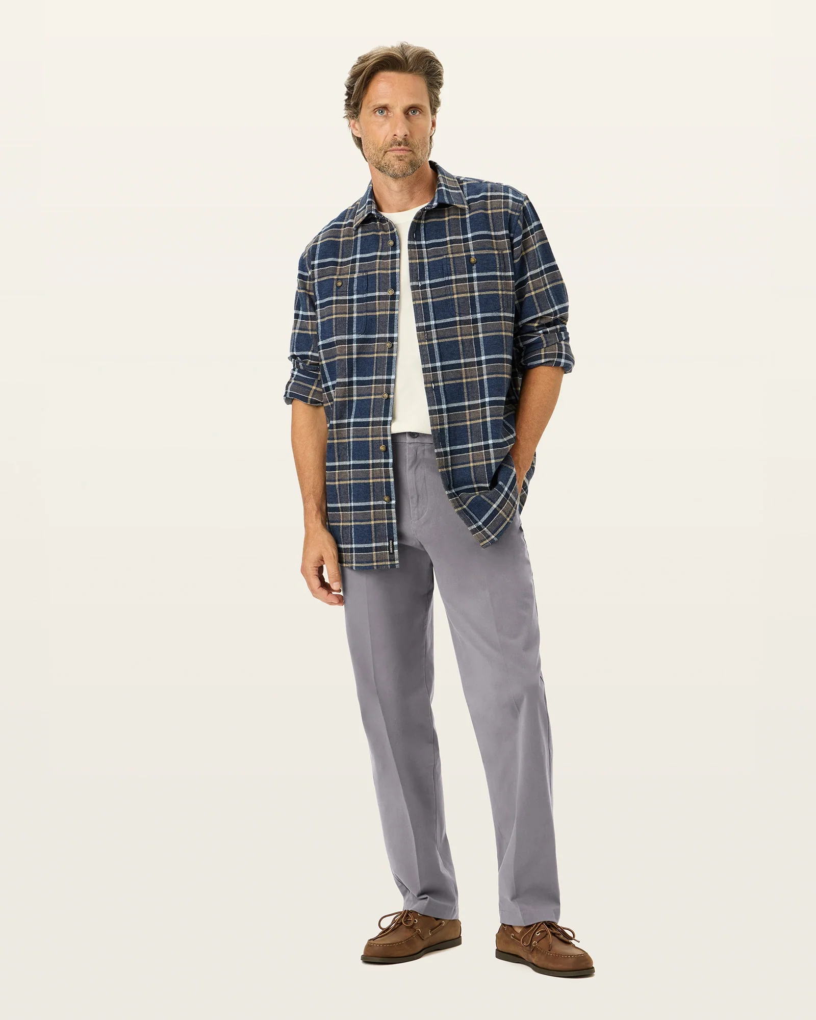 Workday Khakis. Classic Fit