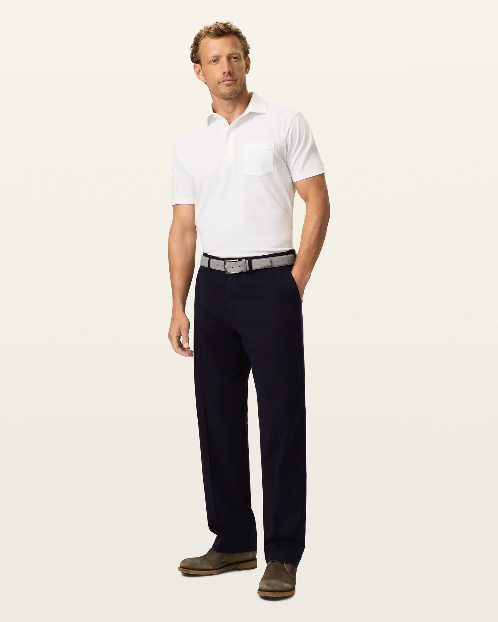 Comfort Khakis. Relaxed Fit