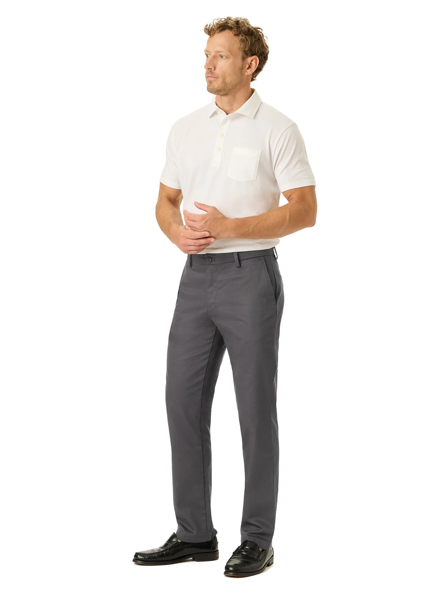 Signature Khakis. Straight Fit