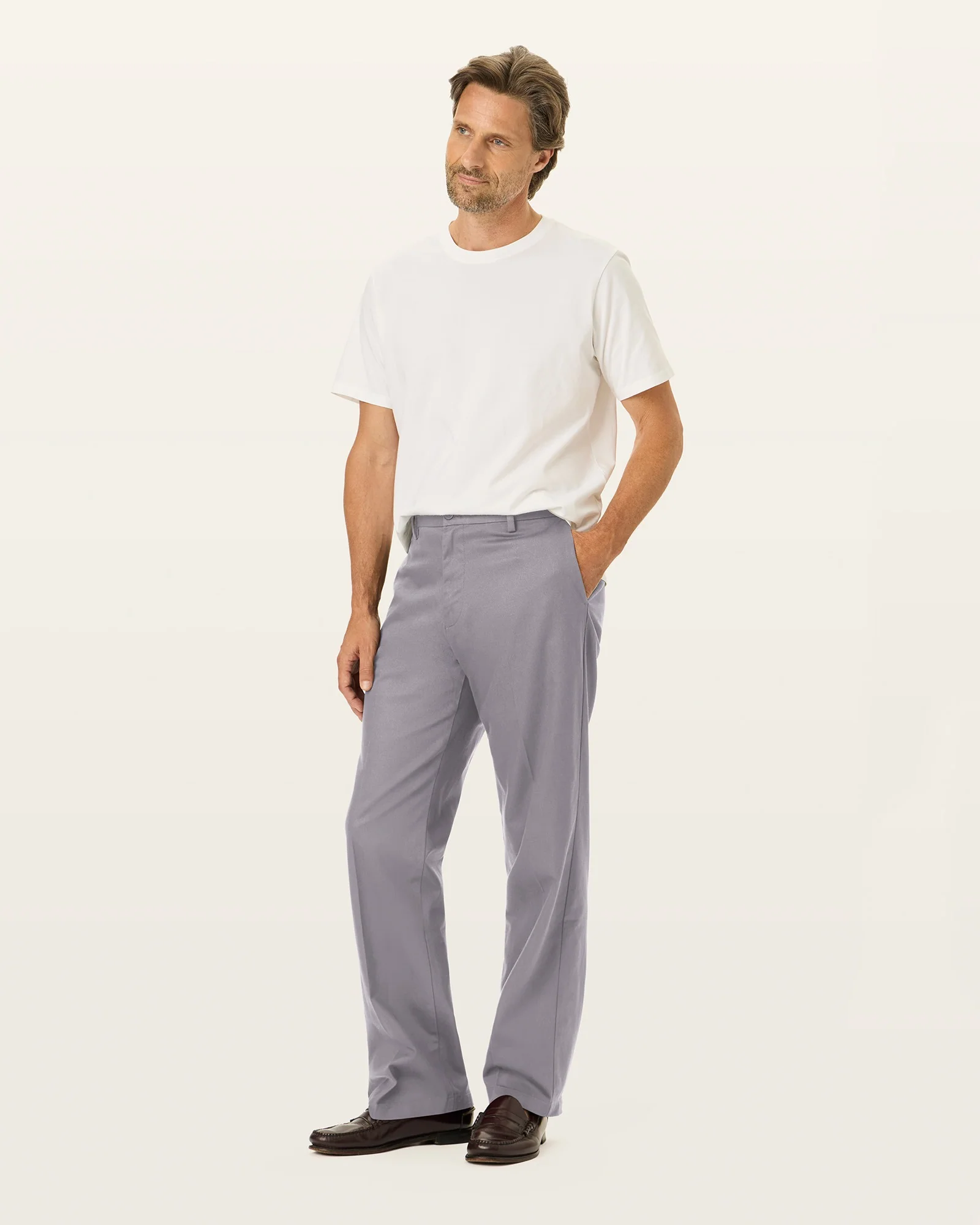 Signature Iron Free Khakis. Classic Fit with Stain Defender®