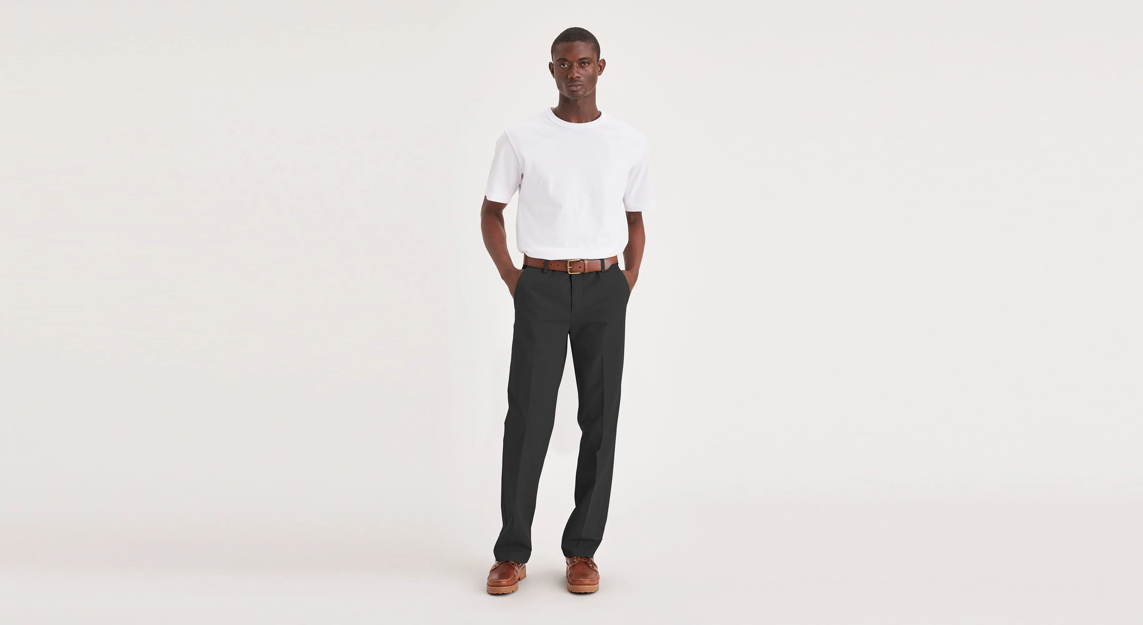 Workday Khakis. Straight Fit