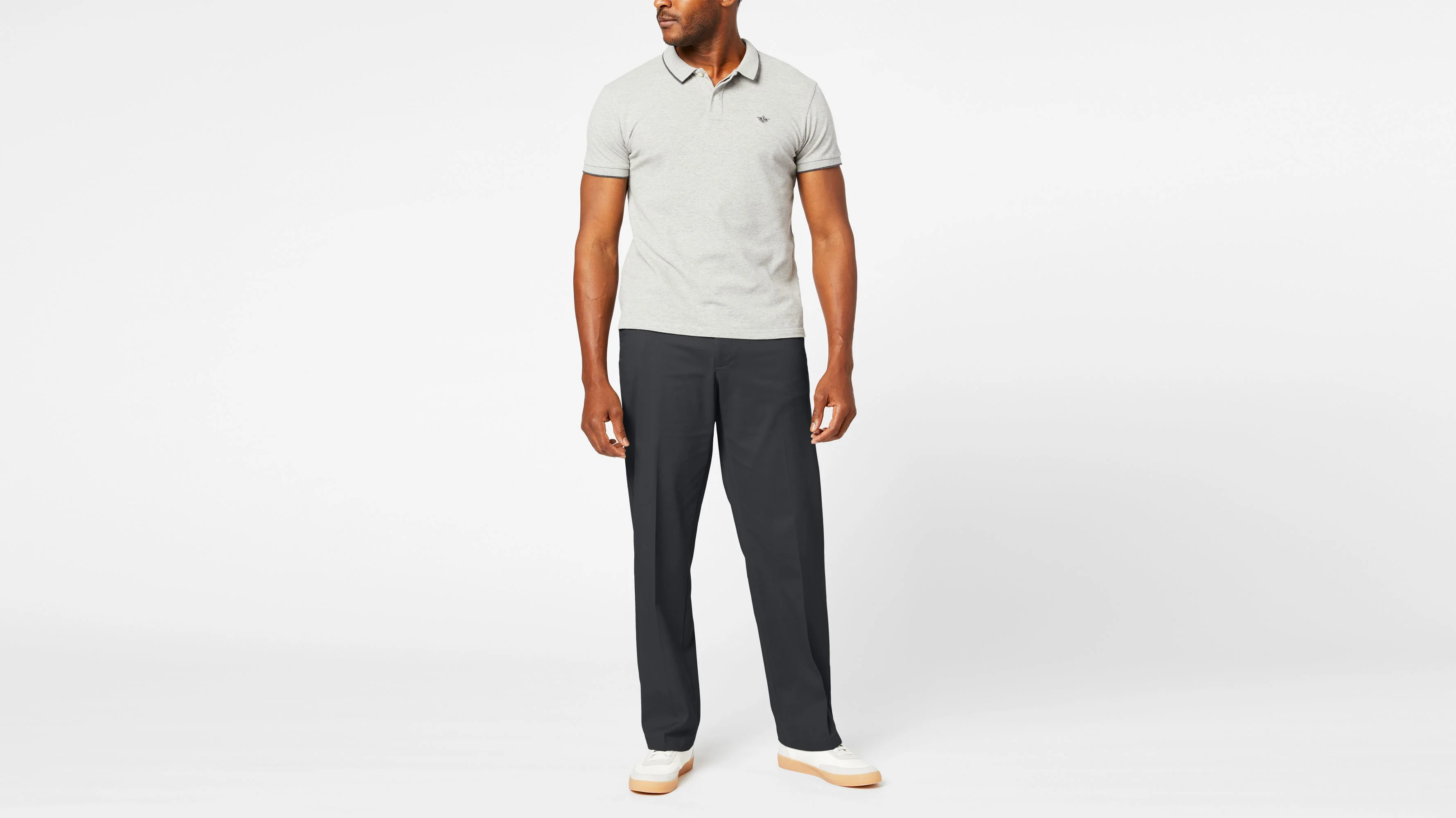 Comfort Khakis. Relaxed Fit