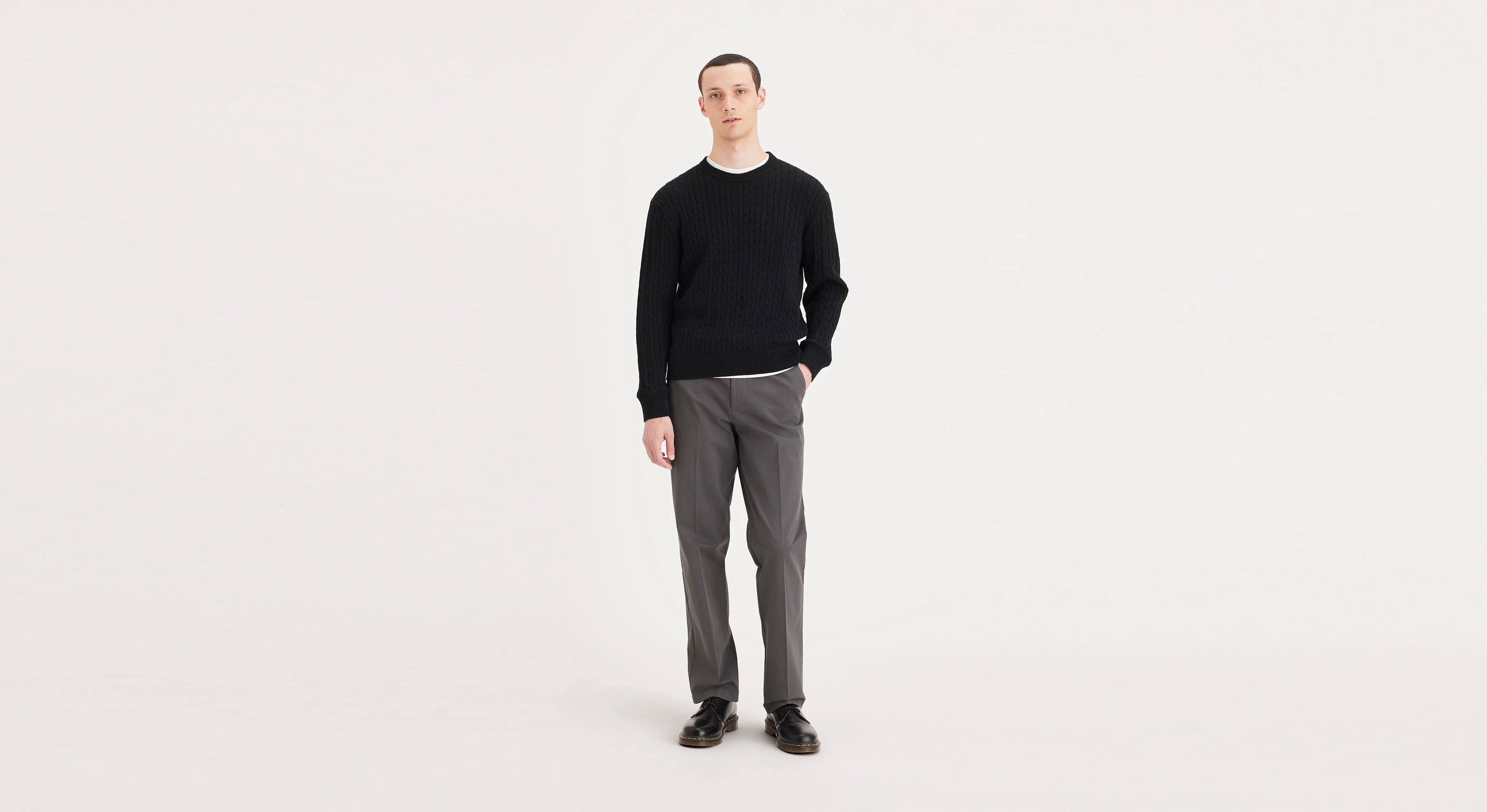 Workday Khakis. Classic Fit (Big and Tall)
